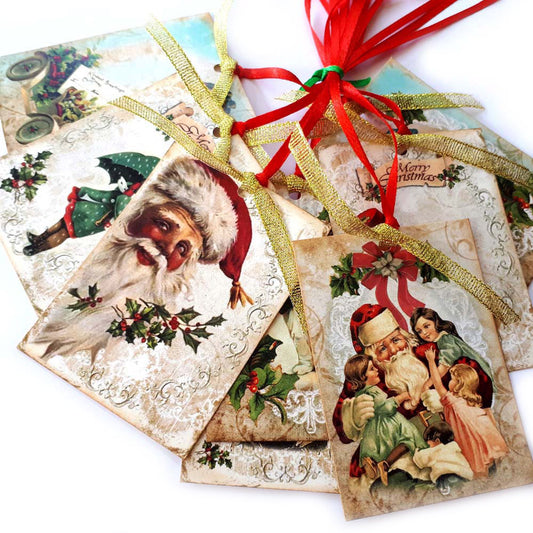Vintage Christmas Gift Tags