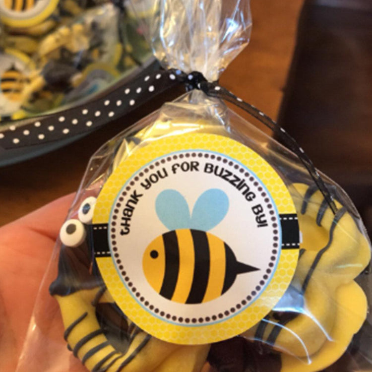 Bee Party Favor Sticker Labels
