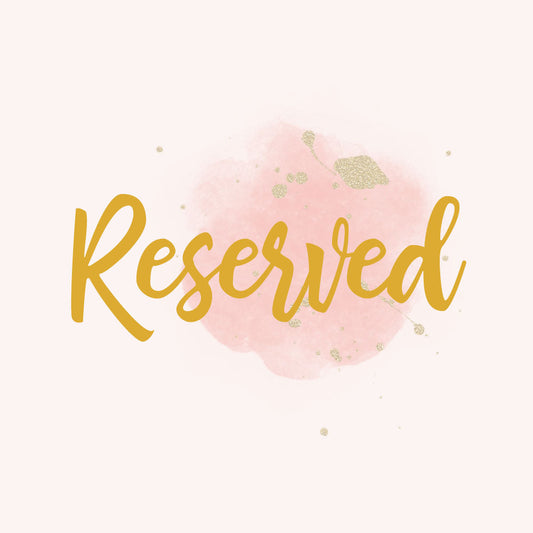 RESERVED For Jessica
