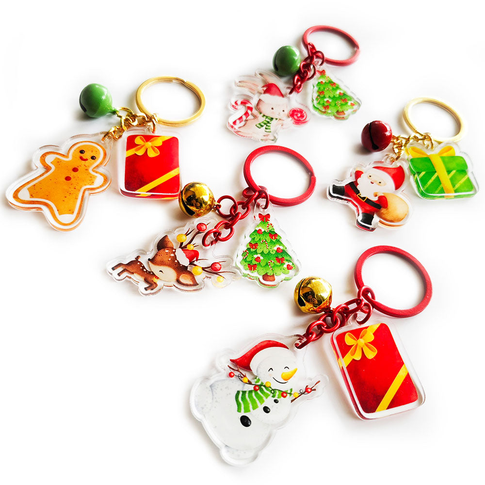 Christmas Keychain Set