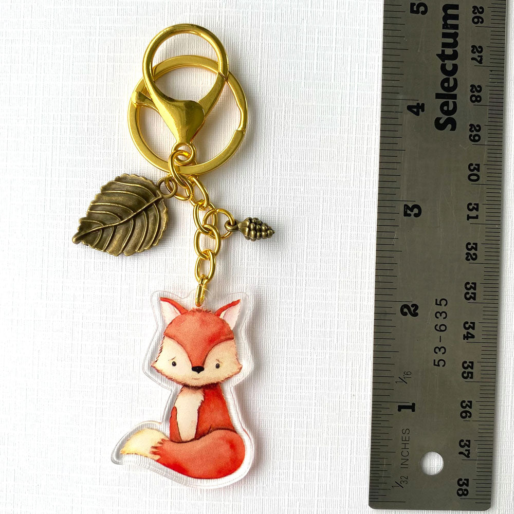 Cute Fox Keychain Adore By Nat Party Decorations cute-fox-keychain-adore-by-nat-party-decorations