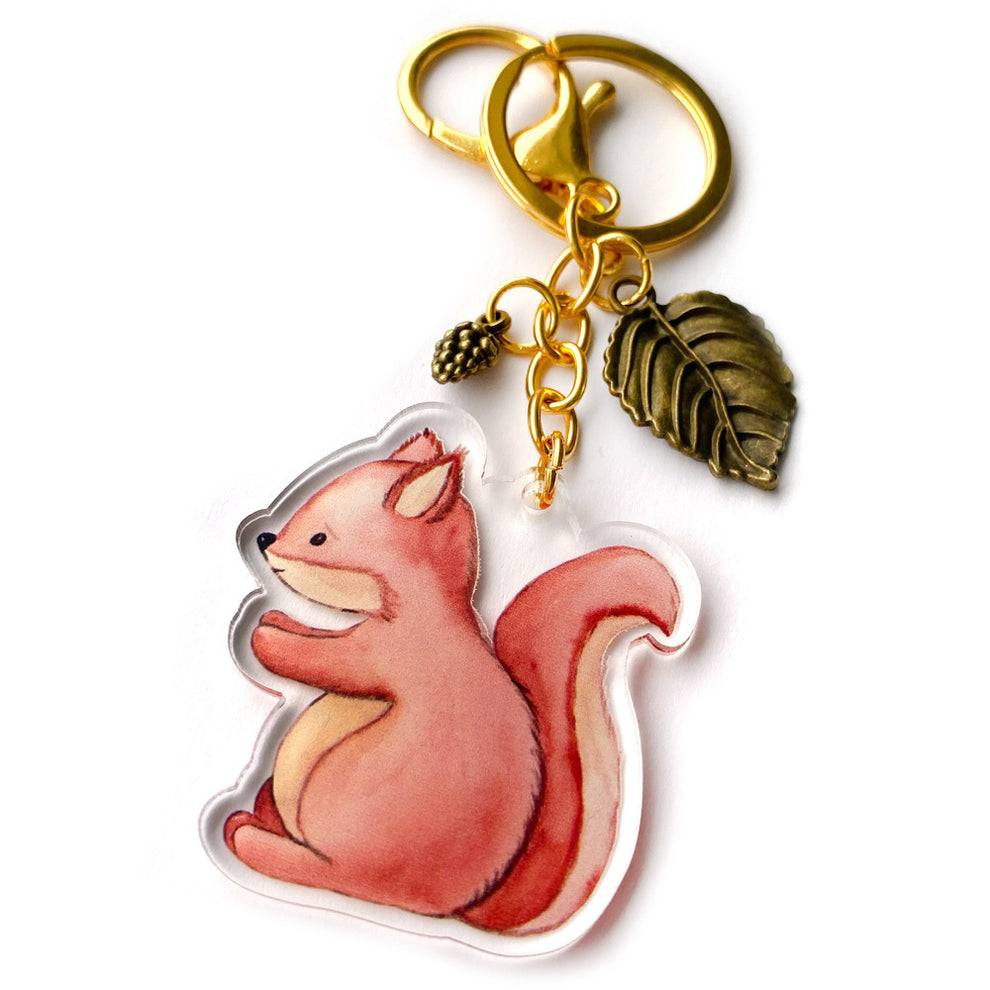 Cute Squirrel Keychain – Adore By Nat Party Decorations