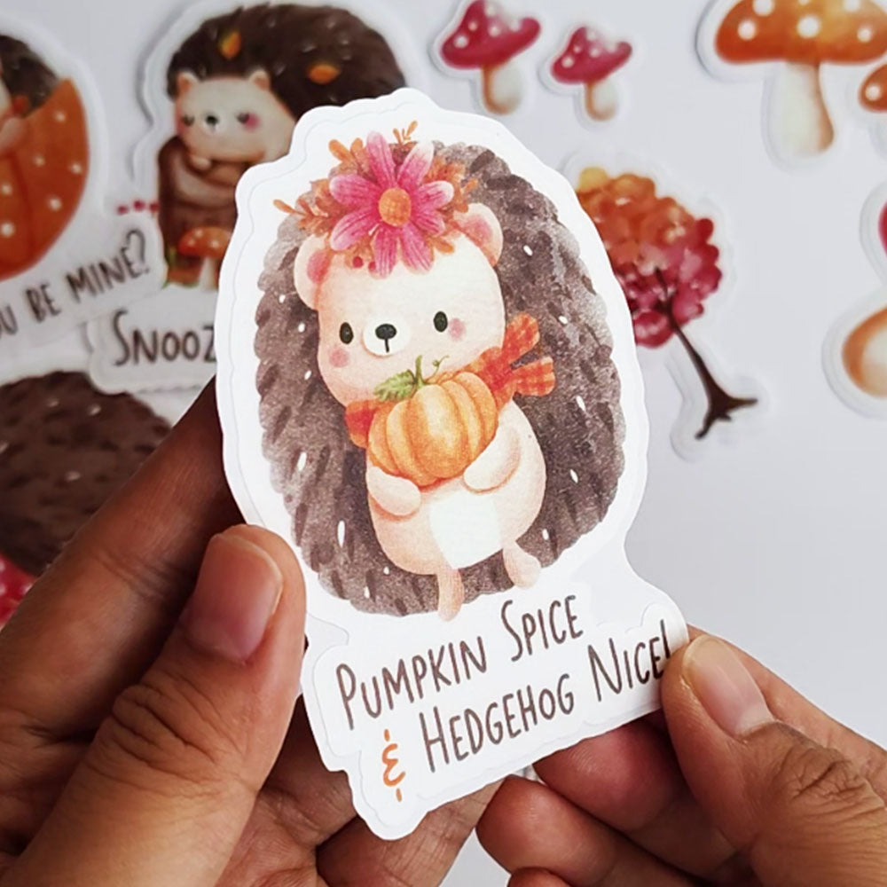 Hedgehog Vinyl Sticker Collection - Series 2 – Adore By Nat Party ...