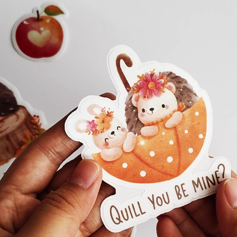 Hedgehog Vinyl Sticker Collection - Series 2