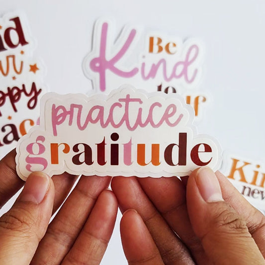 Words of Kindness Vinyl Stickers 