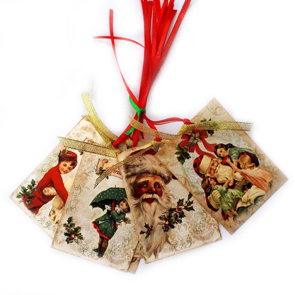 Vintage Christmas Gift Tags