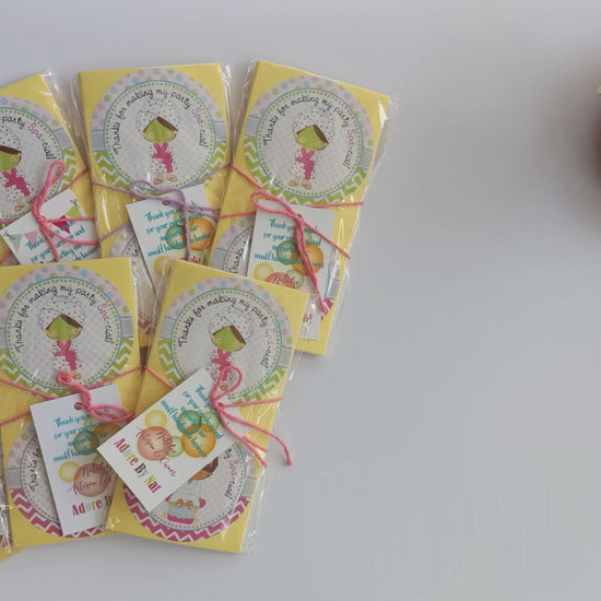 Girl Spa Thank You Sticker Labels by Adore By Nat