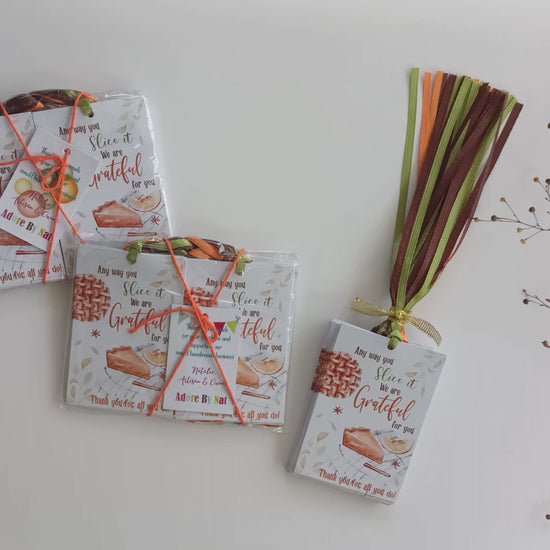 Pumpkin Pie Grateful For You Gift Tags by Adore By Nat