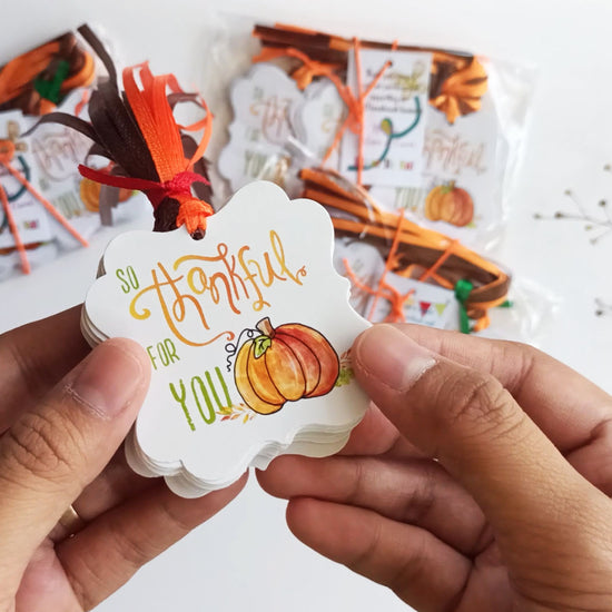 So Very Thankful For You Favor Tags – Fall Thanksgiving Gift Tags ...